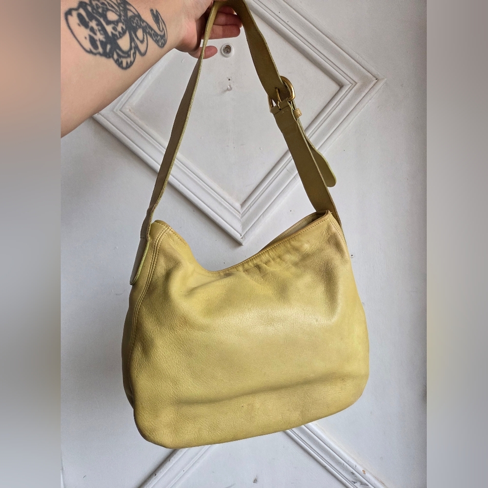 Vintage Coach Lime Soho Zip Hobo 🍋💚 4161 PROJECT